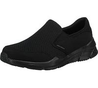 Skechers Equalizer 4.0 Baskets Homme Noir Mesh Pu Black Trim 42 EU
