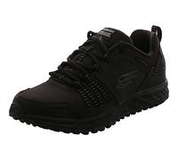 Skechers Baskets Escape Plan Homme Noir cuir, mesh, détails Taille 48,5 EU