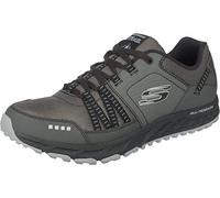 Skechers Baskets Basses Escape Plan Homme Gris (Charcoal/Black) Taille 45