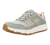 Skechers Chaussures Trekking 180061 OLV Basses pour femme Bordure maille cuir Olive Rose 38 EU