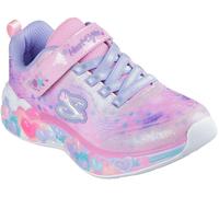 Skechers Eternal Heart Lights Light Up Trainers Girls Rose 1.5 (34) Female