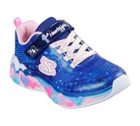 Skechers Eternal Heart Lights, Basket Filles, Navy,