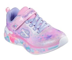 Skechers Eternal Heart Lights Sneaker, Rose, 38 EU