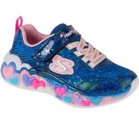Skechers Eternal Heart Lights Basket, Navy, 32 EU