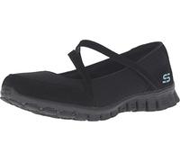 Skechers Ez Flex 2 A Game, Mary Janes femme, Black, 36 EU