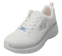 Skechers Fashion Fit 2.0 Baskets Mode Femme Blanc Argenté - 41 EU