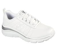 Skechers Fashion Fit - Effortless Chaussures Moyen Width en Blanc/Argent, Pointure 39