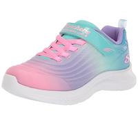 Skechers Baskets Fast basses à scratch Turquoise Multi Taille 35
