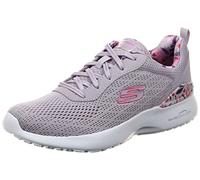 Skechers Femme 149756 Lvmt Baskets, Bordure en Maille Lavande, 36 EU