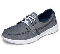 Skechers Femme 15433 Chaussures Bateau, Bleu (Navy), 37.5 EU