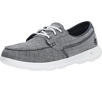 Skechers Femme 15433 Chaussures Bateau, Bleu (Navy), 37.5 EU