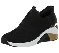 Skechers Femme A-Wedge-Crecent Hands Free Slip-ins Basket, Noir, 39 EU