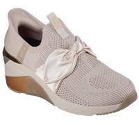 Skechers Femme A Wedge-Enzie Hands Free Slip-ins Basket, Taupe, 41 EU