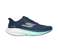 Skechers Femme Aero Pulse Performance Running Trainers - Lightweight Mesh Athletic Shoes with Arch Support Slip-in ENTRAINEUSE, Navy Textile Aqua Trim, 38 EU