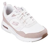 Skechers Femme AIR Court Cool Avenue, Natural Taupe Leather Natural Mesh Pink Tri, 37 EU