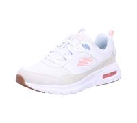 Skechers Femme AIR Court Cool Avenue, Off White Leather Mesh Multi Trim, 41 EU