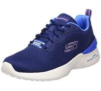 Skechers Femme air Dynamight Basket, Bleu Marine, 36 EU
