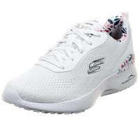 Skechers Femme air Dynamight Laid Out Shoes, White Mesh Multi Trim, 39 EU