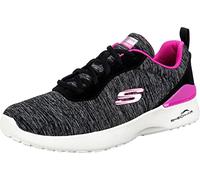 Skechers Femme air Dynamight Paradise Waves Basket, Noir Rose, 40 EU