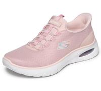 Skechers Femme AIR Summits Pure Ease Baskets, Rose Mesh/Peach Trim, 40.5 EU