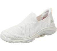 Skechers Femme Aller Marcher 7 Amina GO Walk, Garniture Textile Blanc cassé, 38 EU