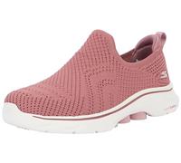 Skechers Femme Aller Marcher 7 Amina GO Walk, Garniture Textile Rose, 36 EU