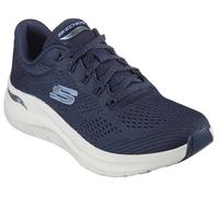 Skechers Femme Arch FIT 2.0 BIG League Basket, Bleu Marine, 37 EU