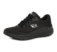 Skechers Femme Arch FIT 2.0 BIG League Basket, Garniture en Maille Noire Bronze, 37 EU