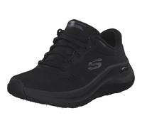 Skechers Chaussures Arch Fit 2.0 Big League Femme Noir Mesh Garniture Gunmetal 35,5 EU