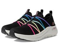 Skechers Femme Arch Fit 2.0 Colorful Road Basket, BKMT Noir Multicolore, 35.5 EU
