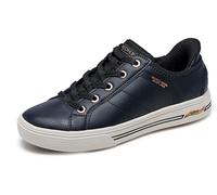 Skechers Femme Arch FIT Arcade Ease-N Baskets, Black Duraleather, 36 EU