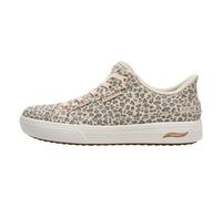 Skechers Femme Arch FIT Arcade Wild Nite Baskets, Leopard Canvas, 36 EU