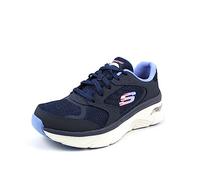 Skechers Femme Arch Fit D'lux Basket, Bleu Marine, 37 EU