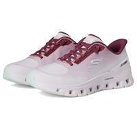 Skechers Femme Arch Fit Glide-Step Pro Basket, Lavender Mesh/Burgandy Trim, 40.5 EU