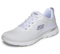 Skechers Femme Arch Fit Summits Daily Flow Espadrilles, White, 39.5 EU