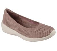 Skechers Femme Arya Fancy You Basket, Mocha Knit, 36 EU