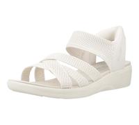 Skechers Femme Arya Sandale, White, 40 EU