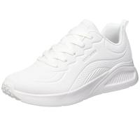 Skechers Femme Gymnastics Shoes Baskets, Blanc, 36 EU