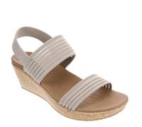 Skechers Femme Beverlee-Sheer Luck Sandales, Beige, 38 EU