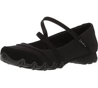 Skechers Femme Bikers-Get-up Mary Janes, Noir (Black), 41 EU