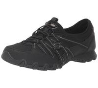 Skechers Femme Bikers Lite Relive Basket, Noir, 39.5 EU