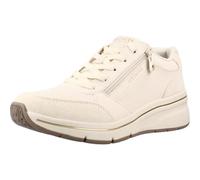 Skechers Femme Billion Flex Luxe Up Baskets, Natural Duraleather Suede Mesh, 36 EU