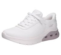 Skechers Femme Bobs Arc Waves 2.0 Now It Slip-In ENTRAINEUSE, Off White Engineered Knit, 37 EU