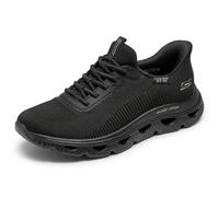 Skechers Femme Bobs Arc Waves Slip-In ENTRAINEUSE, Black Engineered Knit, 37 EU