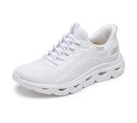Skechers Chaussures Femme Bobs Arc Waves à enfiler Maille technique Blanc 38,5 EU
