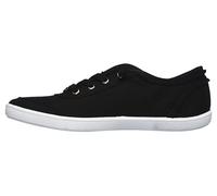 Skechers Femme Bobs B Cute Sneaker, Black Canvas, 35.5 EU