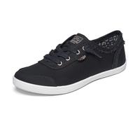 Skechers Femme Bobs B Cute Sneaker, Black Canvas, 40 EU