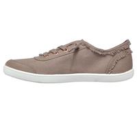 Skechers Femme Bobs B Cute Sneaker - Memory Foam, Flexible Outsole, Lightweight Vegan Shoes Basket, Taupe, 39.5 EU