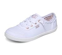 Skechers Baskets Femme Bobs B Cute 33492 Blanc (toile) 36.5 EU