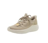 Skechers Femme Bobs B Love True Delight Basket, Taupe Engineered Knit, 36 EU